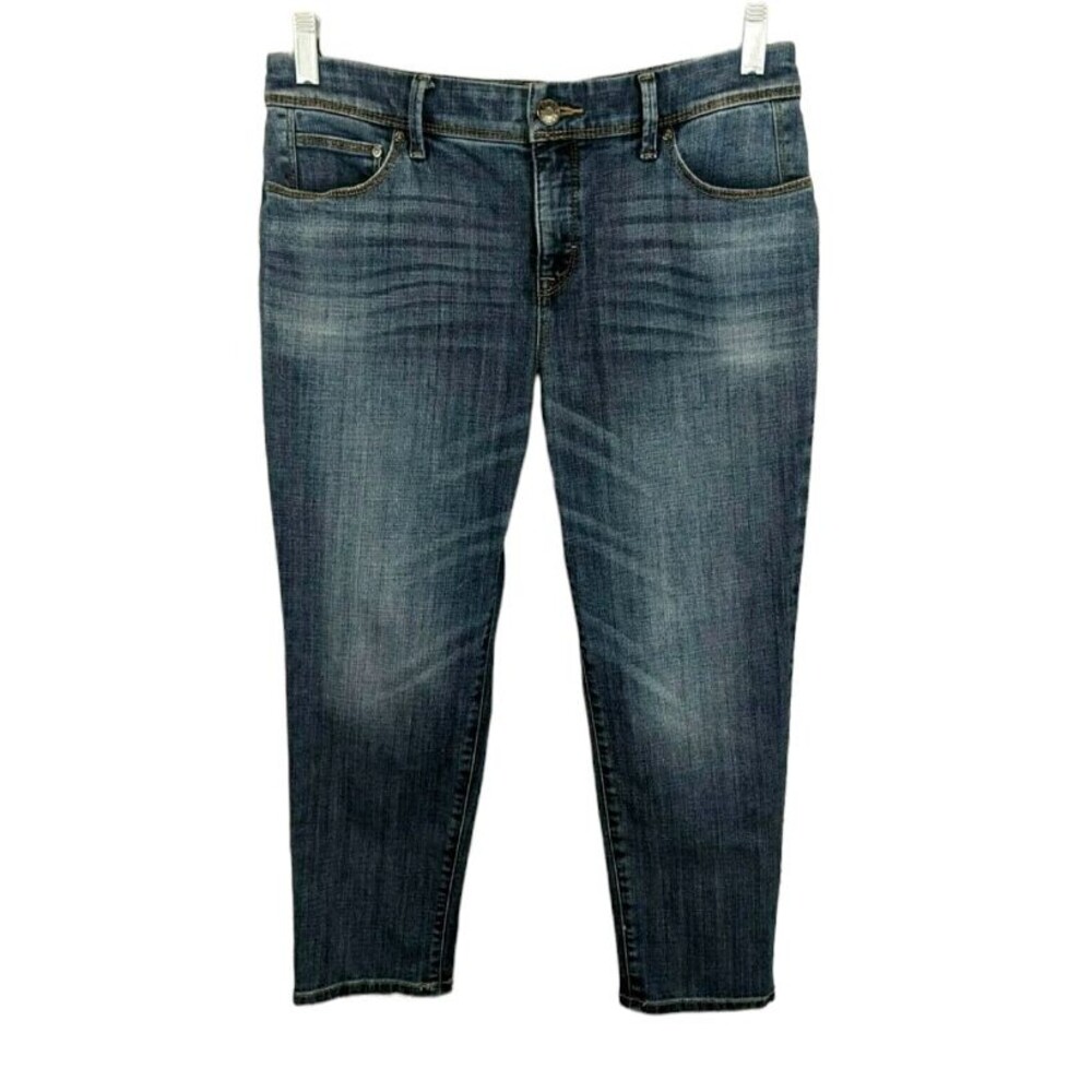 Chico's the SO SLIMMING GIRLFRIEND Crop Jeans Size US 4P (Chico's 0P)